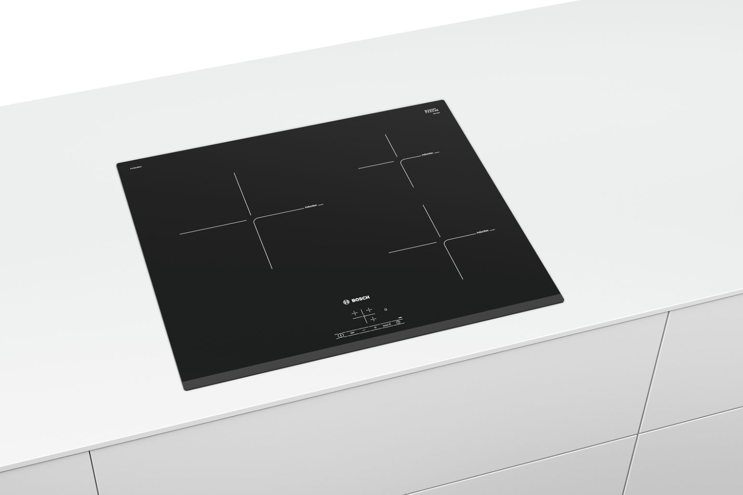 Bếp từ Bosch PUC631BB1E Serie 4 được thiết kế chuyên biệt để lắp đặt âm vào tủ bếp