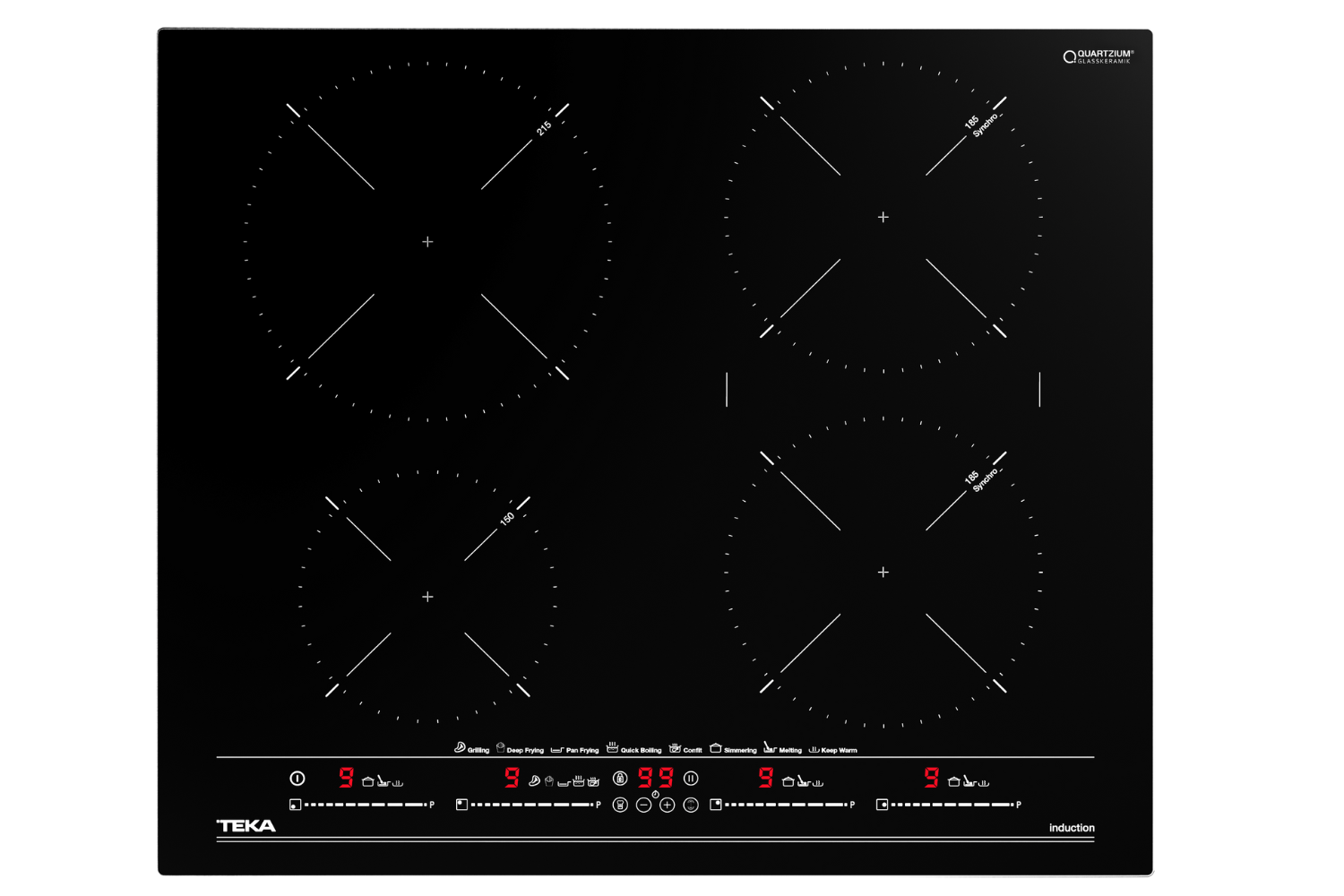 Bếp từ 4 vùng nấu Teka ITC 64630 BK MST