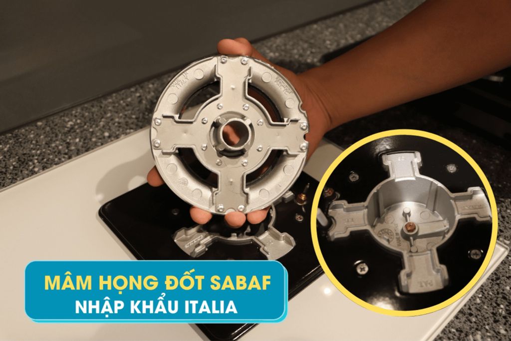 Mâm đốt Sabaf nhập khẩu từ Ý