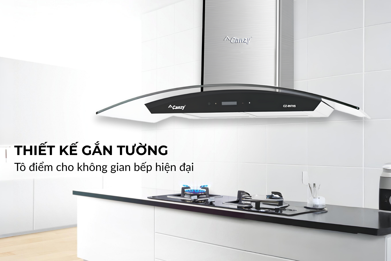Máy hút mùi kính cong Canzy CZ 9970S