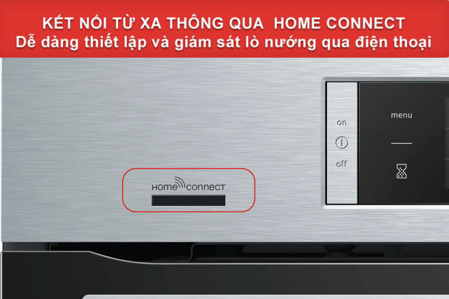 Lò nướng&nbsp;Bosch CMG656BS6B được tích hợp khả năng kết nối WiFi