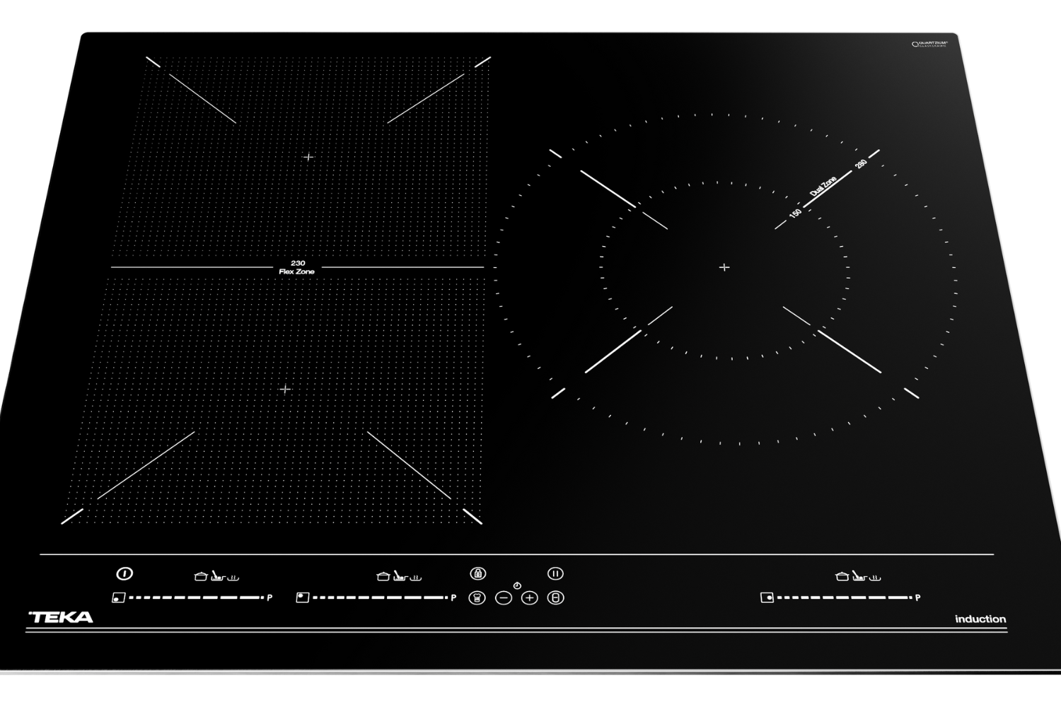 Bếp từ 3 vùng nấu Teka ITF 65320 BK MSP