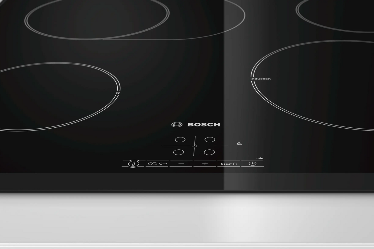 Bếp điện từ Bosch PIC651B17E được trang bị bảng điều khiển cảm ứng trực quan