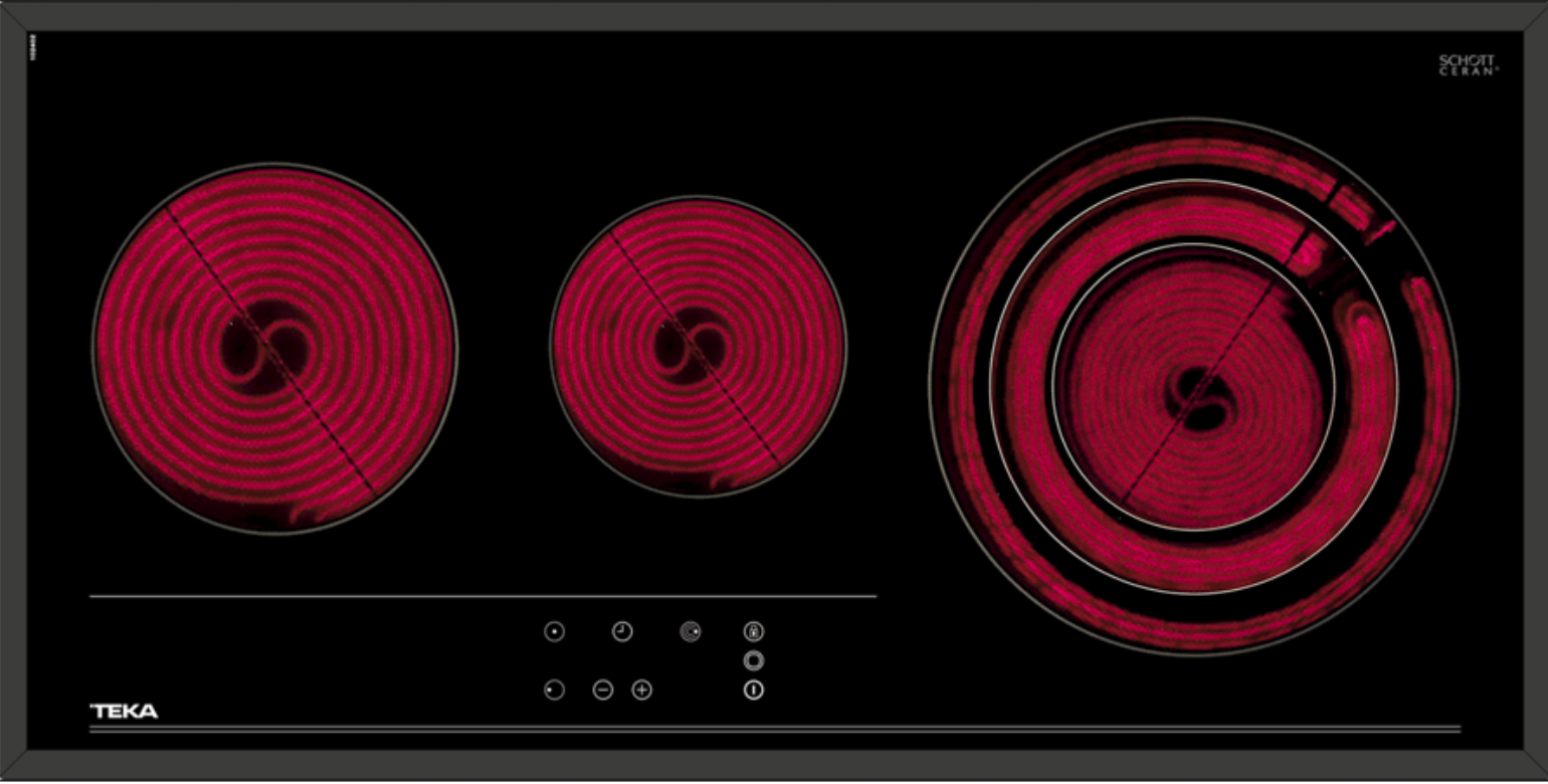 Bếp Điện Hồng Ngoại Teka TRC 83631 TCS | Lắp Âm 3 Vùng Nấu