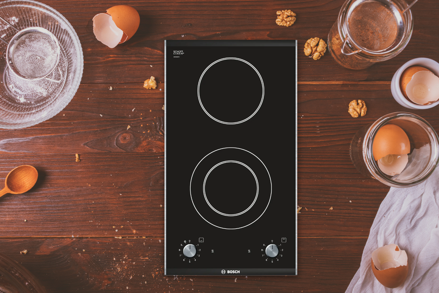 bếp hồng ngoại&nbsp;Bosch PKF375V14E vẫn đảm bảo hiệu suất nấu nướng ổn định và mạnh mẽ