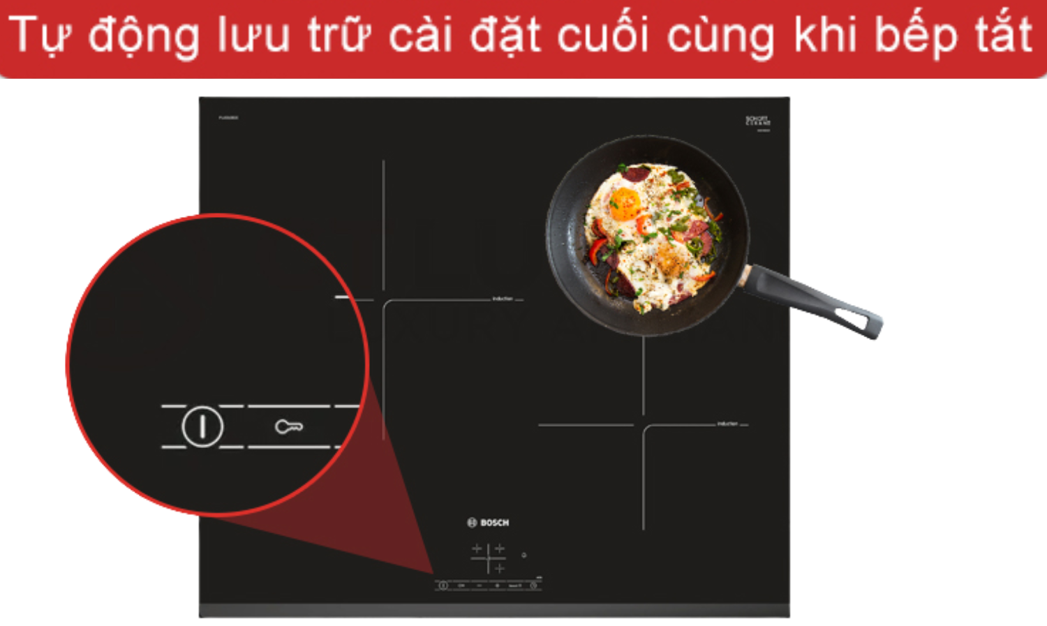 Khi bạn cần xử lý một việc đột xuất mà không muốn tắt bếp, bạn có thể nhấn nút Pause