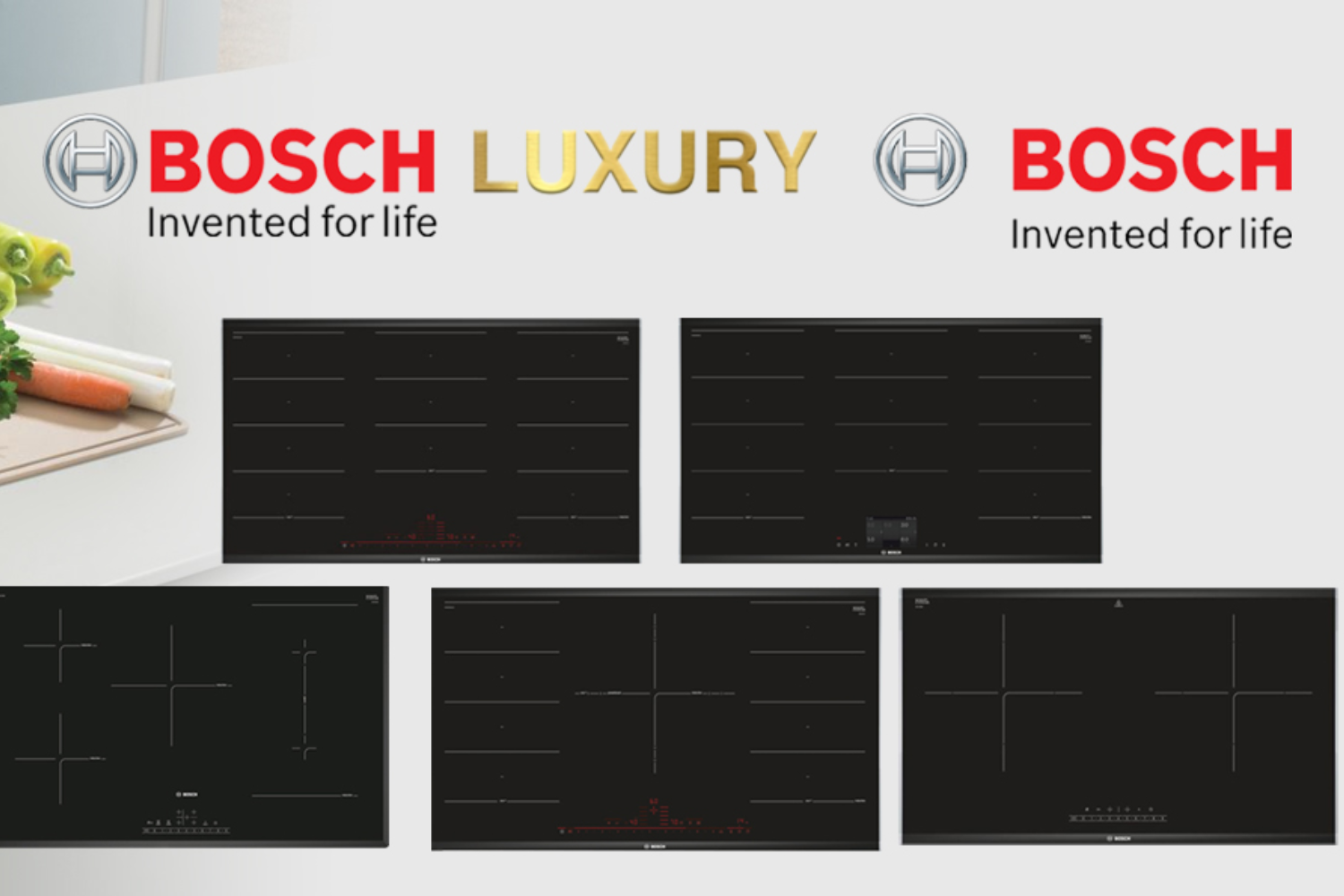 Bếp điện từ Bosch là thương hiệu Đức dẫn đầu về chất lượng và công nghệ