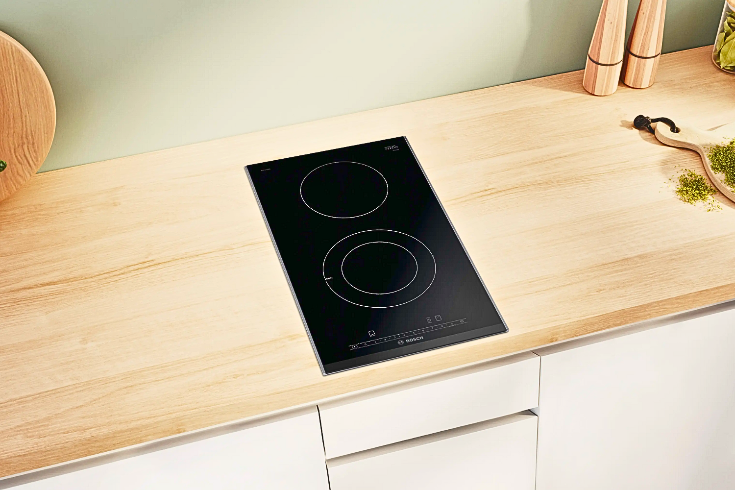 Bếp hồng ngoại domino là loại bếp nhỏ gọn nhất của Bosch