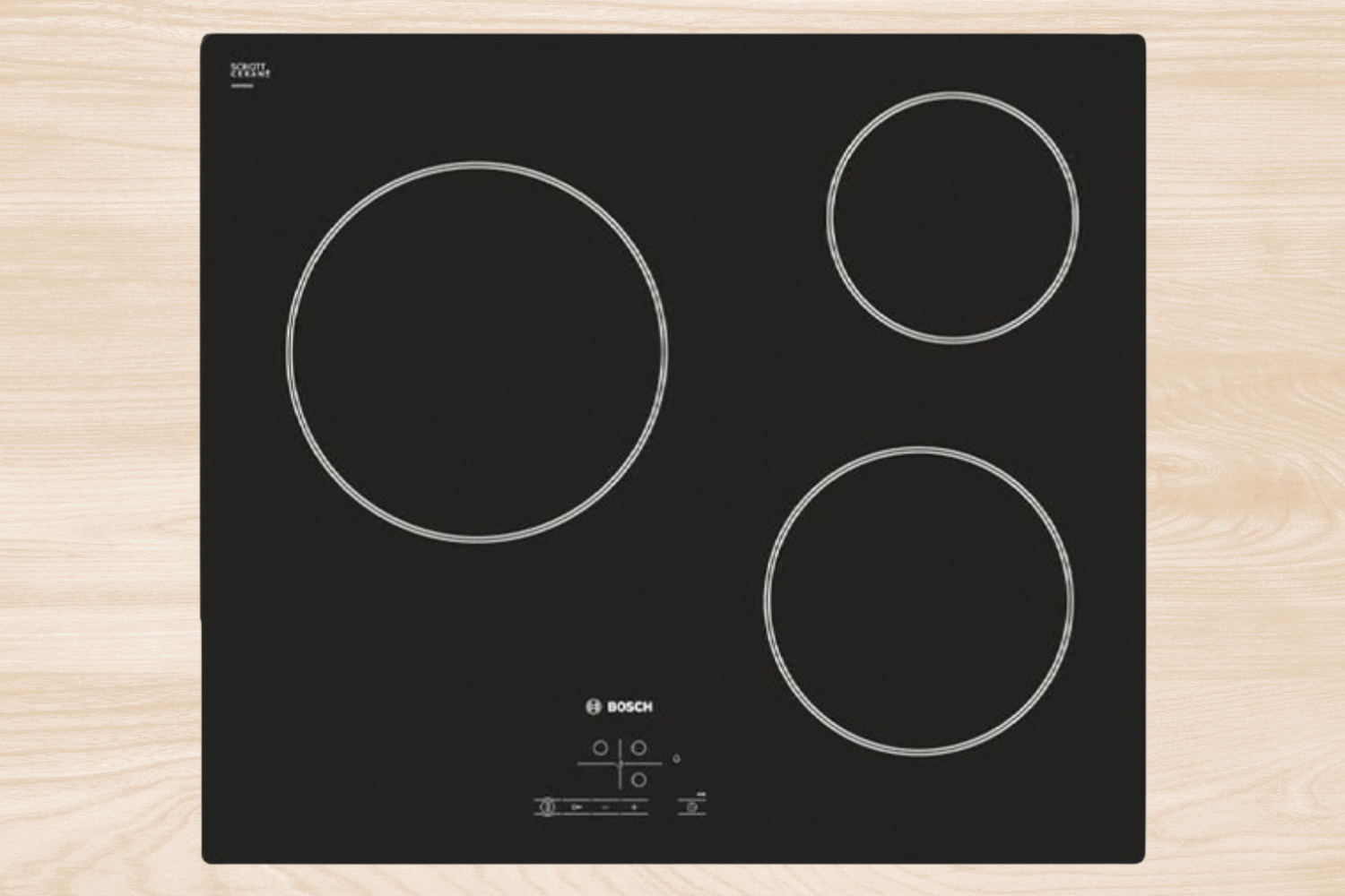Với 4 vùng nấu rộng rãi, bếp hồng ngoại này phù hợp với gia đình có từ 3–5 người