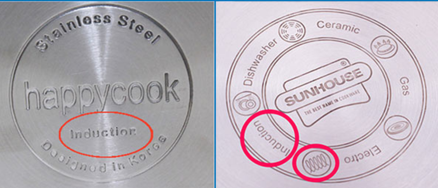 Bếp từ chỉ hoạt động hiệu quả với các loại nồi có đáy nhiễm từ