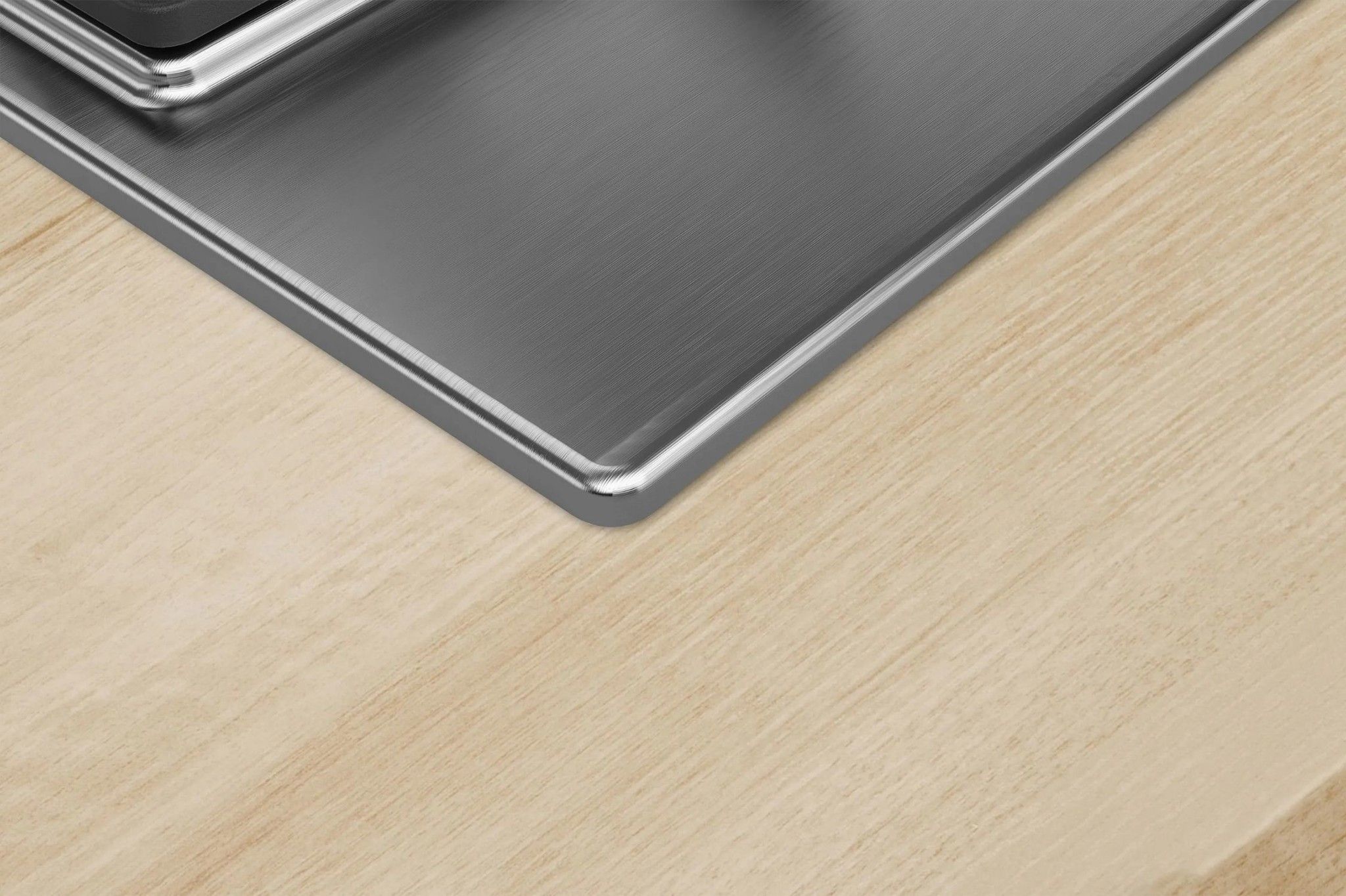 Mặt bếp inox Bosch PCC6A5B90 sáng bóng, dễ vệ sinh