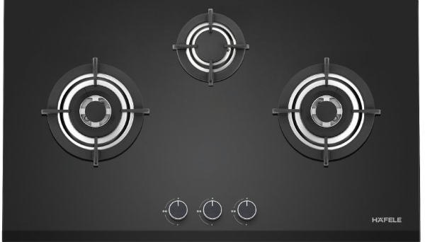Bếp gas Hafele HC-G863A sở hữu thiết kế hiện đại