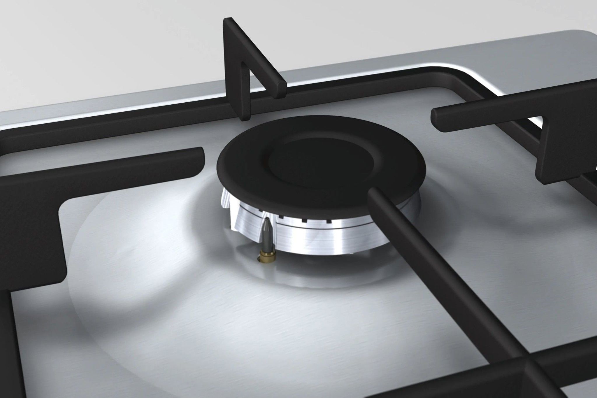 Kiềng bếp làm từ thép tráng men bền bỉ, chịu được nhiệt độ cao