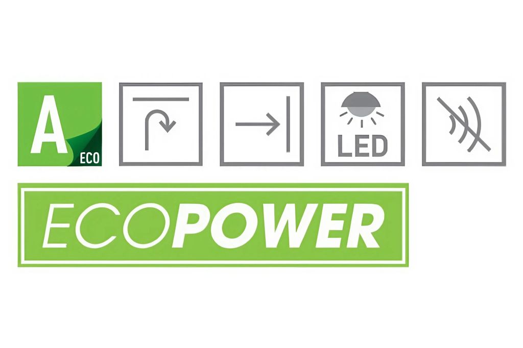 Động cơ EcoPower công suất mạnh, tiết kiệm điện