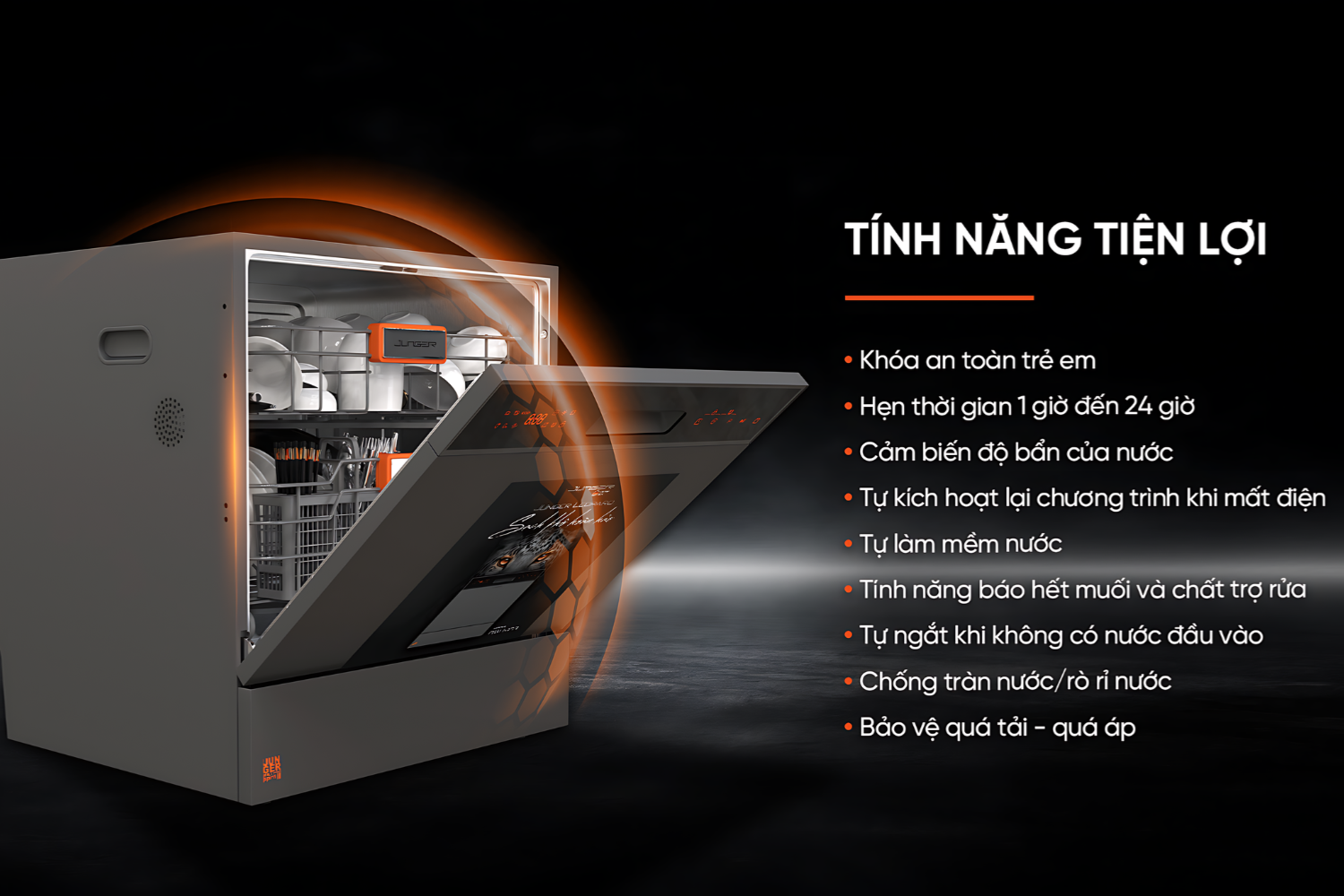 Cảm biến chống tràn, ngắt khi rò rỉ nước