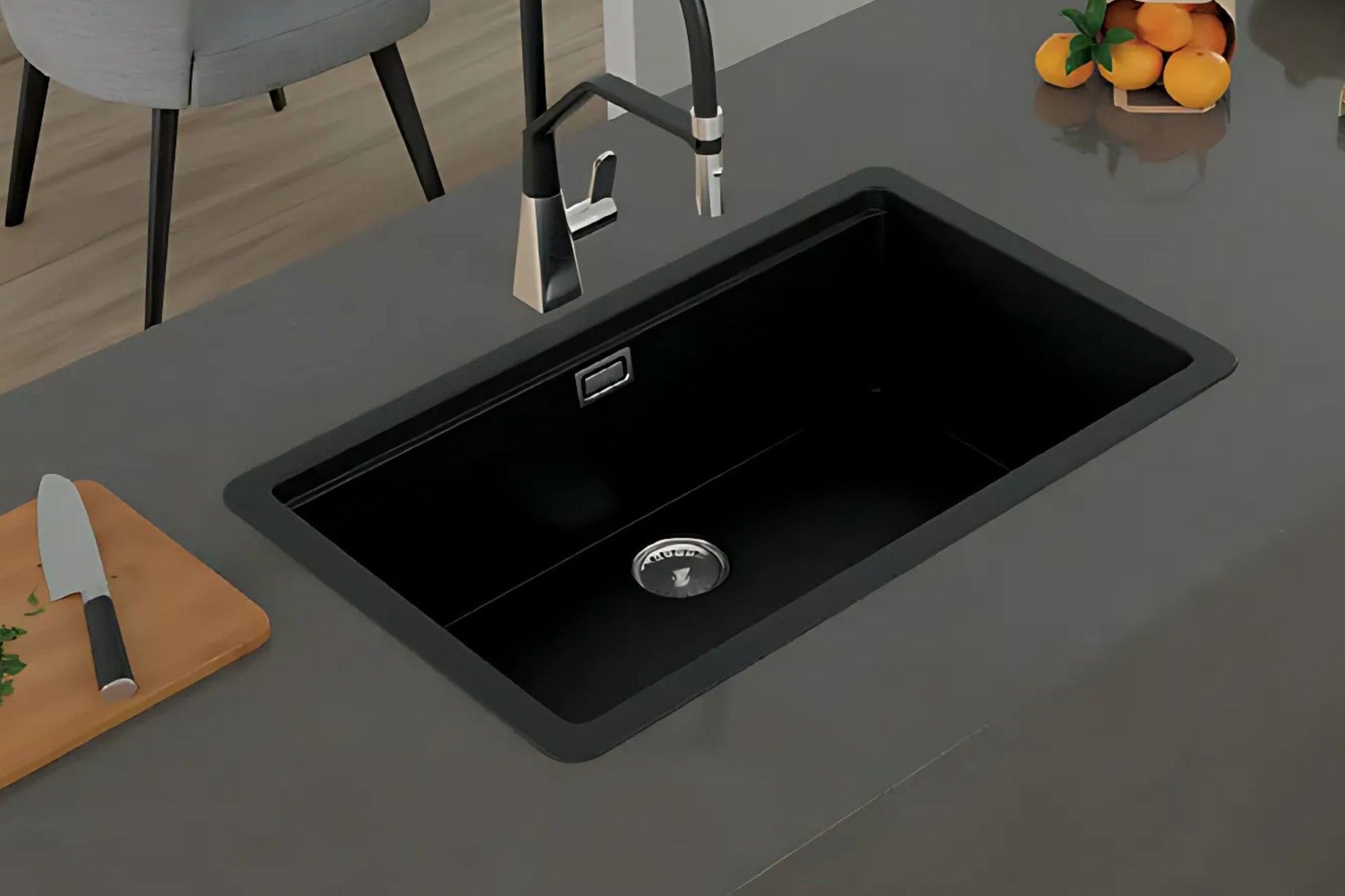 Thiết kế dễ dàng lắp đặt nổi hoặc lắp âm