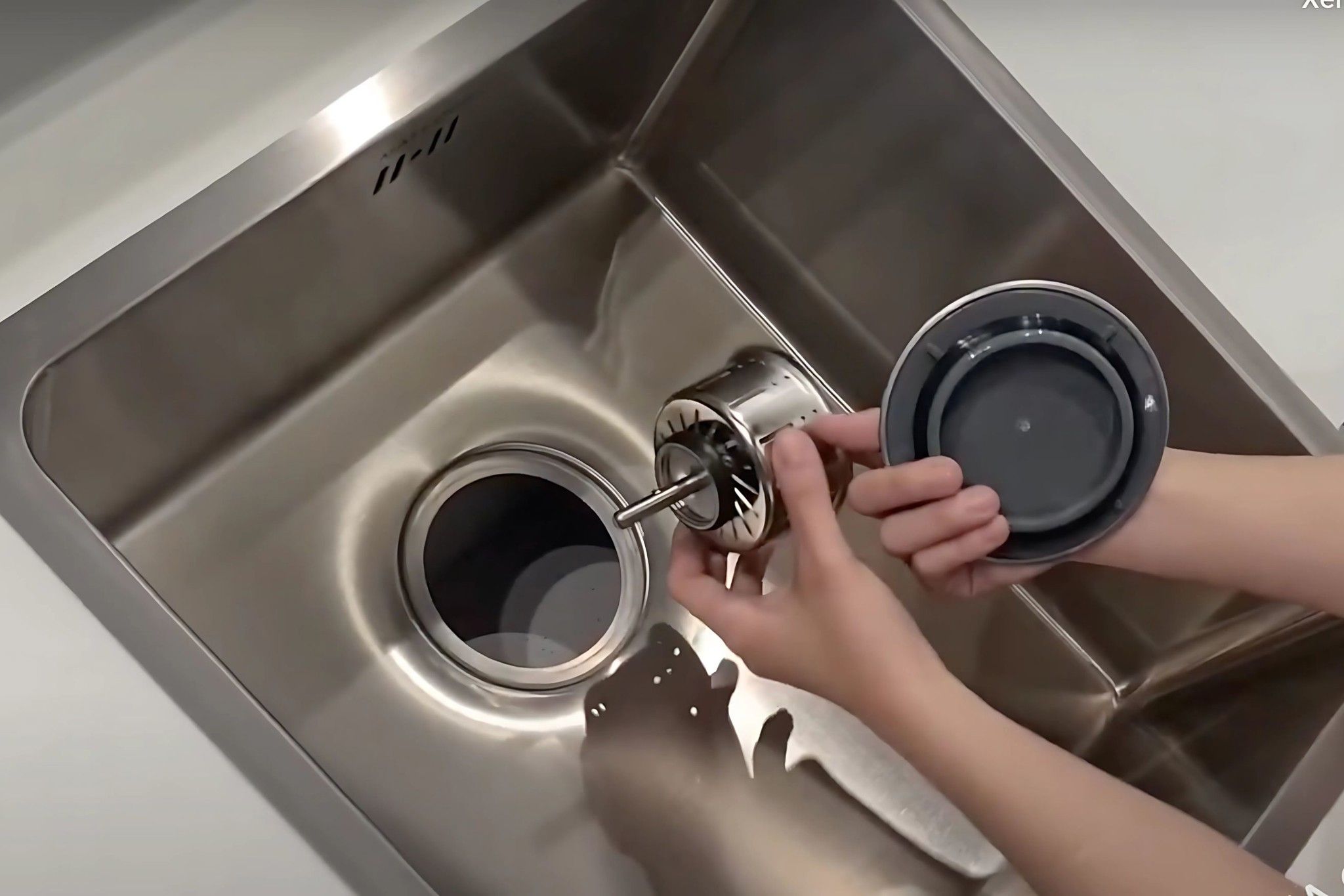 Vòng cao su chống thoát nước trong rổ lọc chậu rửa