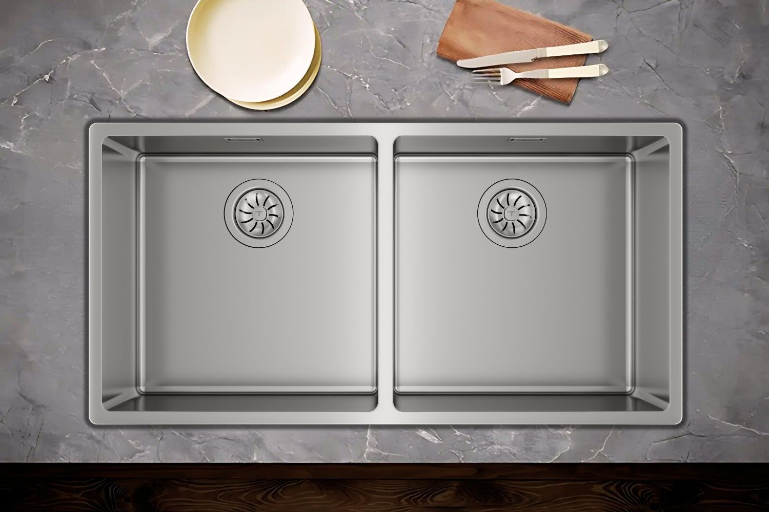 Teka BE LINEA RS15 2B 860 được chế tạo từ chất liệu inox 304 cao cấp