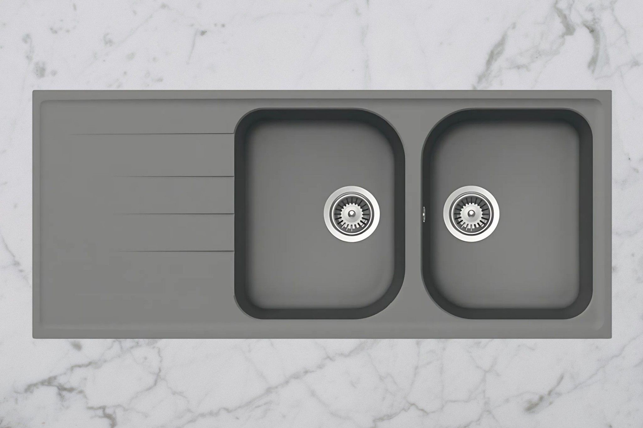 Chậu rửa bát hỗ trợ lắp đặt linh hoạt từ lắp âm đến lắp nổi