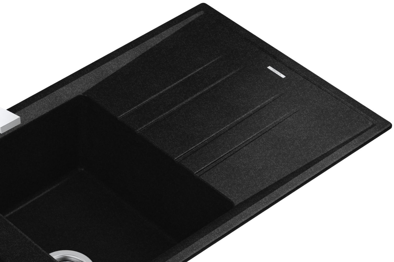 Chậu rửa bát thiết kế 2 hố rửa kèm bàn chờ rộng rãi