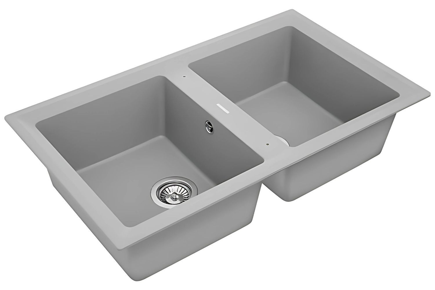 Chất liệu đá thạch anh cao cấp, chống va đập, kháng khuẩn, chịu nhiệt cao