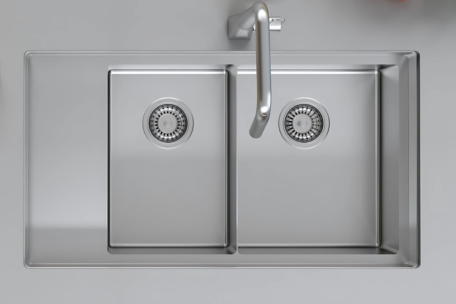 Hafele HS21-SSD2S90M 567.94.040 thiết kế 2 hố rửa bất đối xứng hiện đại