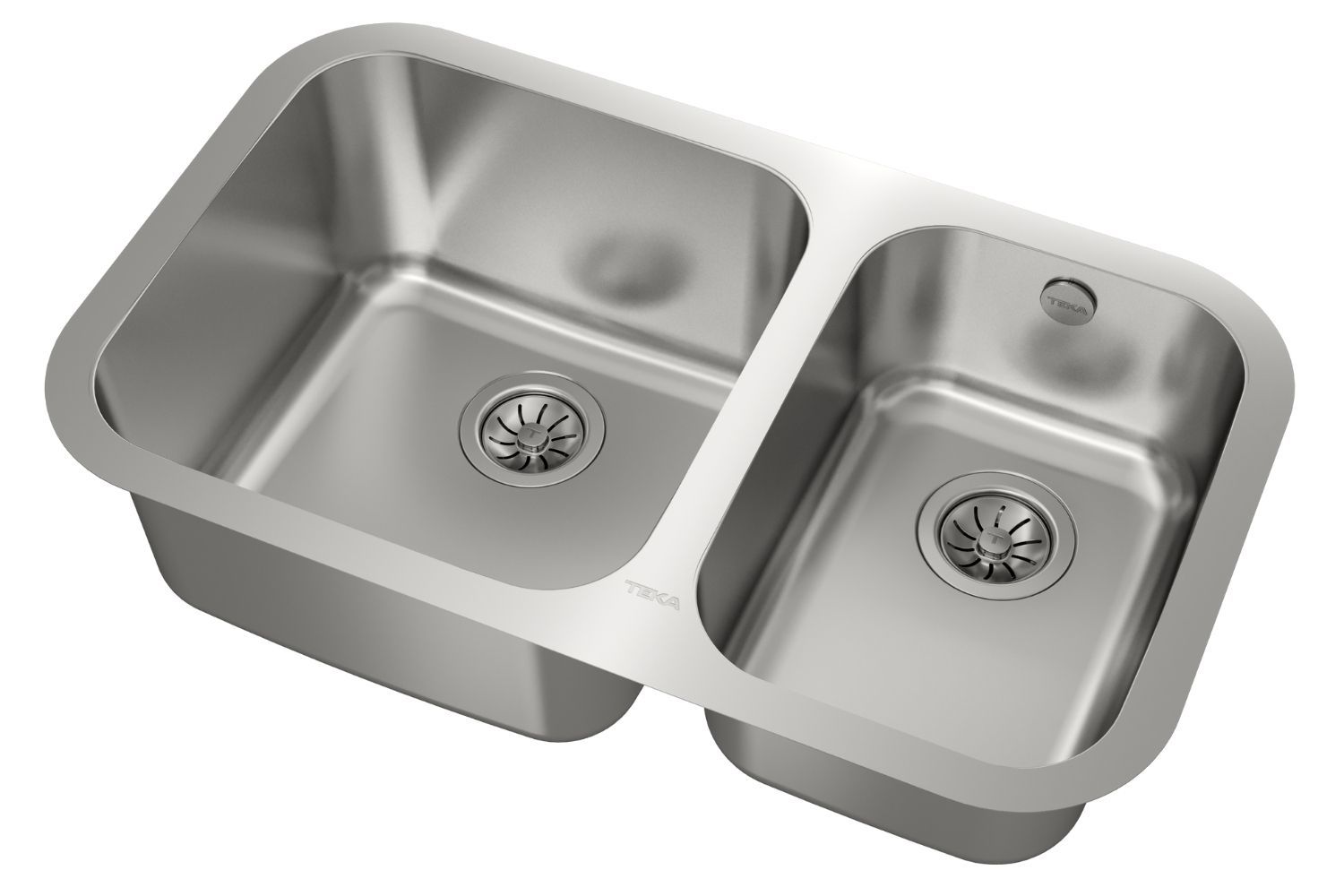 Teka BE 2B 785 thiết kế 2 hố bất đối xứng rộng rãi