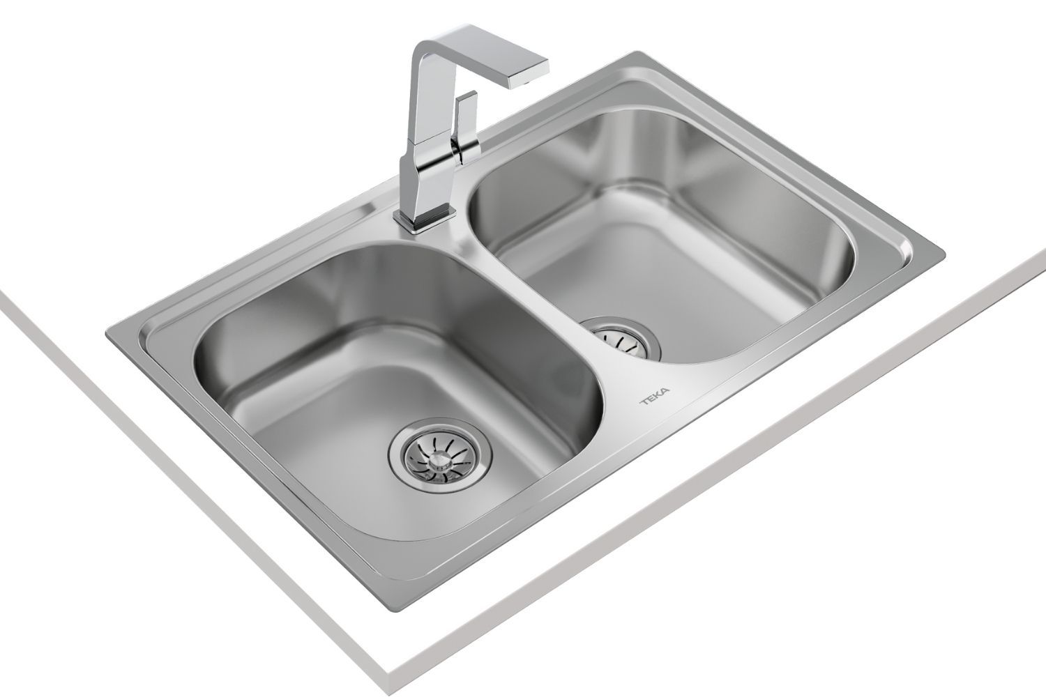 Chậu rửa bát Teka UNIVERSE 80 T-XP 2B thiết kế lắp nổi tiện lợi