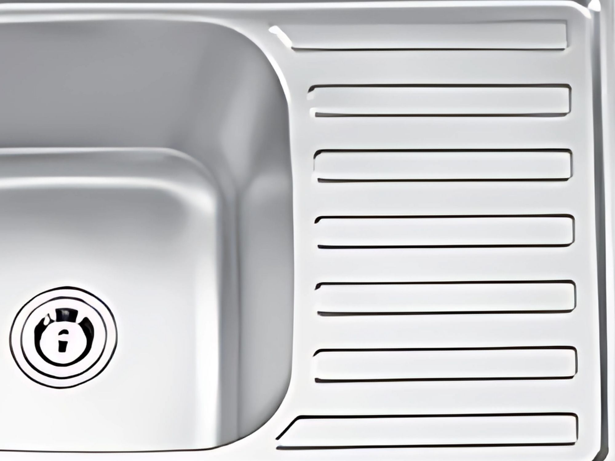 Chậu rửa bát được tích hợp bàn chờ