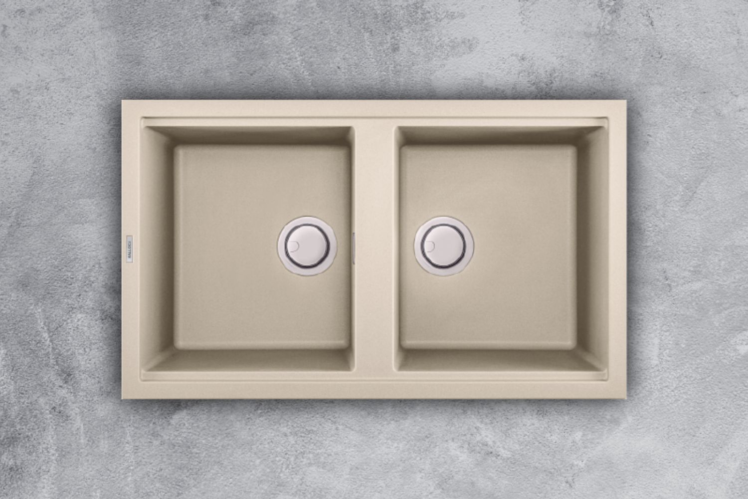 Chậu rửa bát malloca bianco k-45062