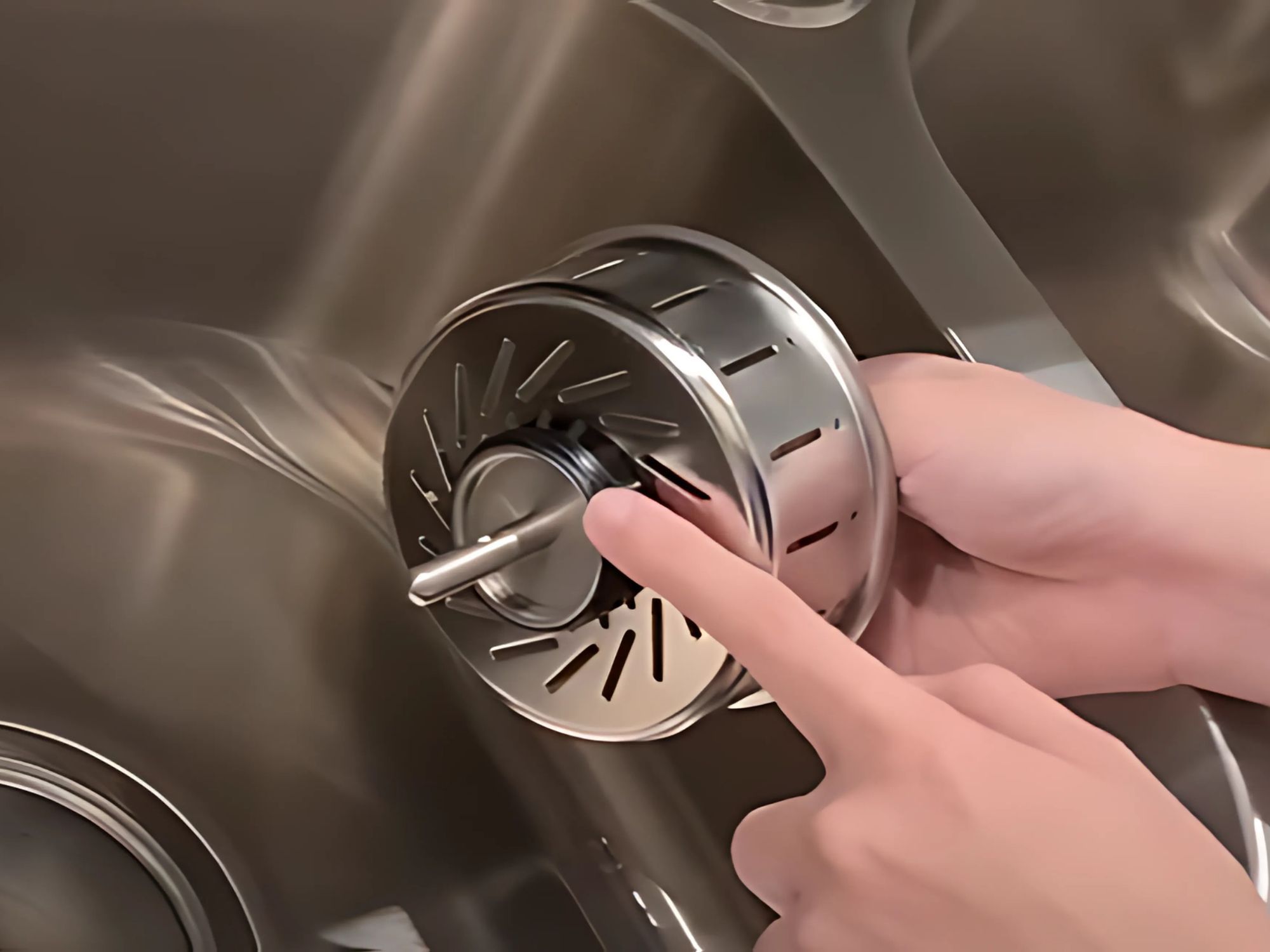 Rổ lộc rác tích hợp ron cao su