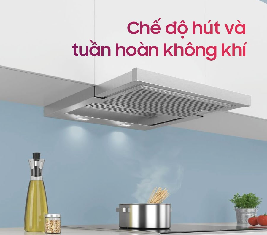 Vận Hành Êm Ái Với 3 Mức Hút & Độ Ồn Hợp Lý
