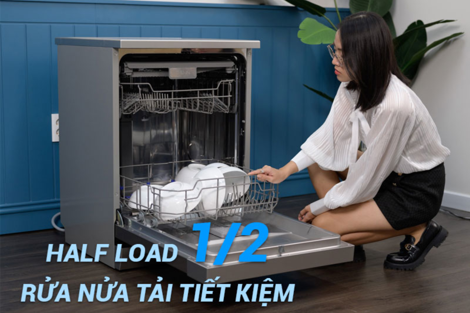 Chế độ rửa nửa tải tiết kiệm