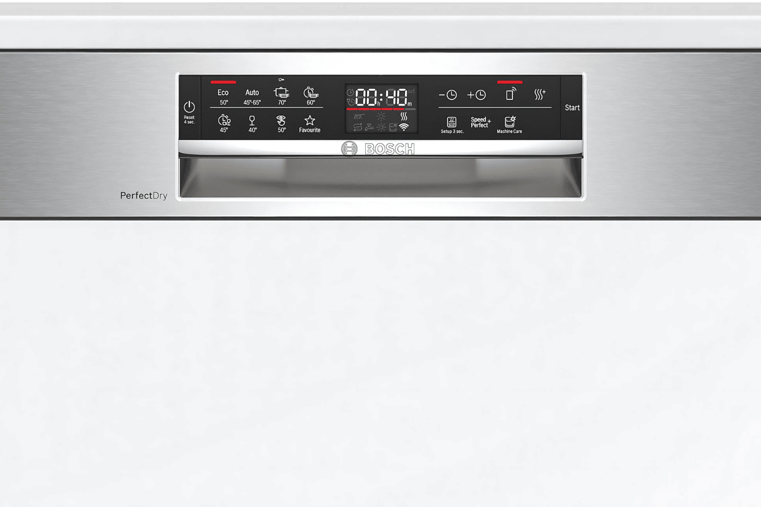 Máy rửa chén 13 bộ Bosch SMI6ZDS49E tích hợp đa dạng chương trình rửa tiện lợi