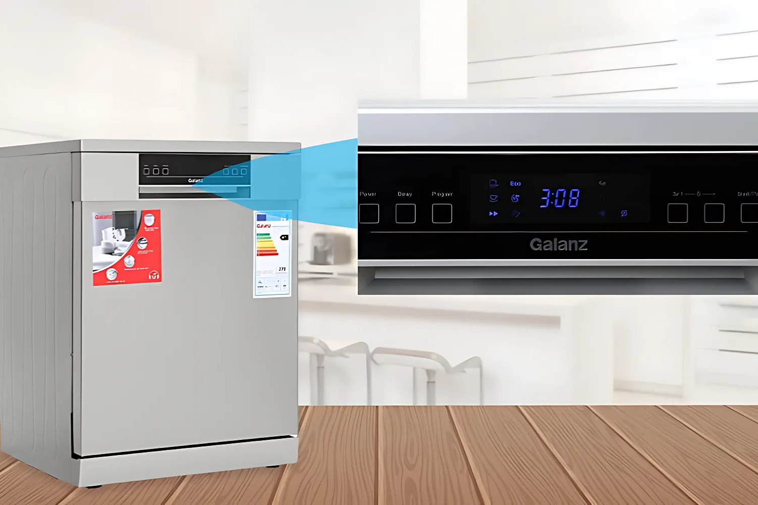 Chọn chương trình rửa phù hợp