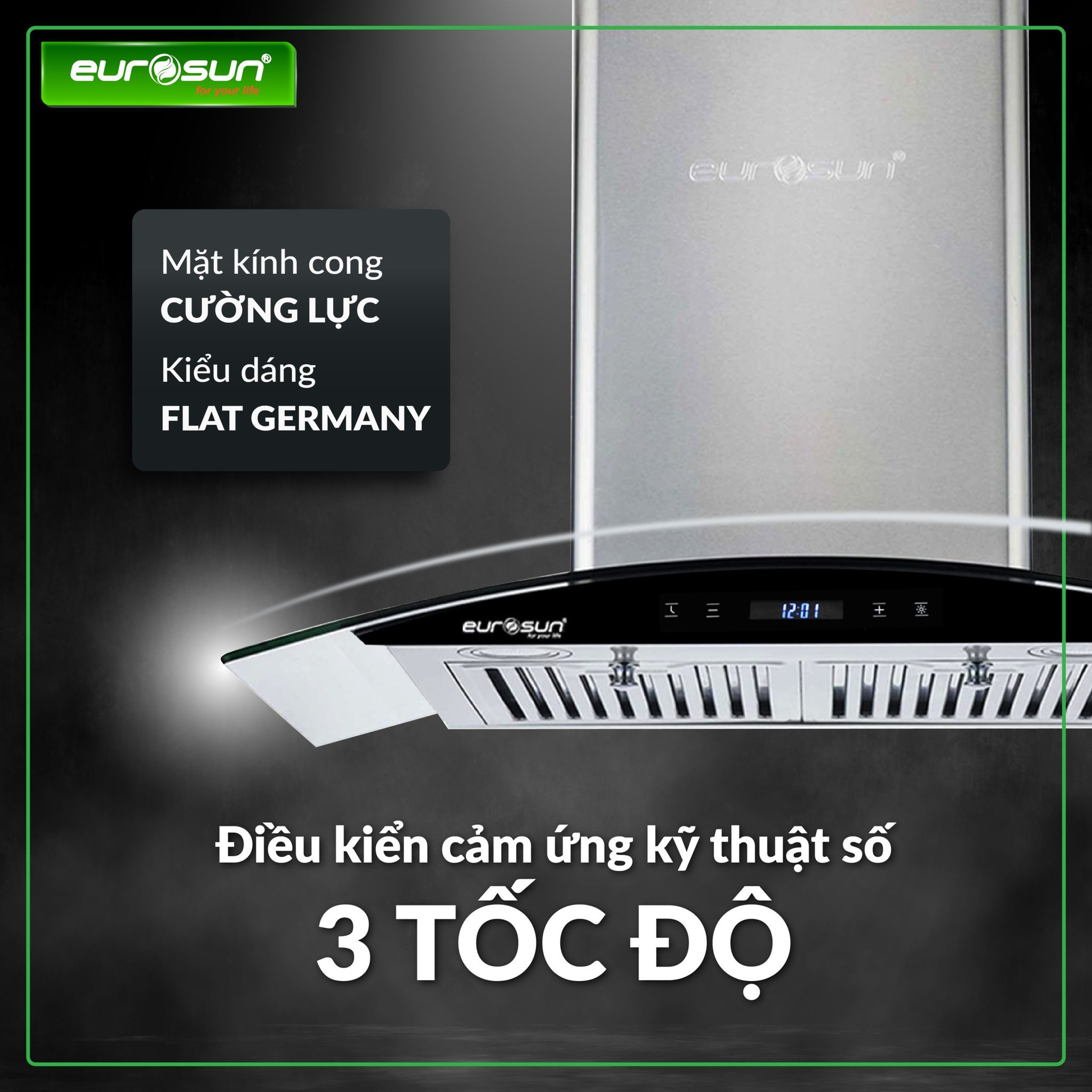 Điều khiển cảm ứng kỹ thuật số dễ thao tác