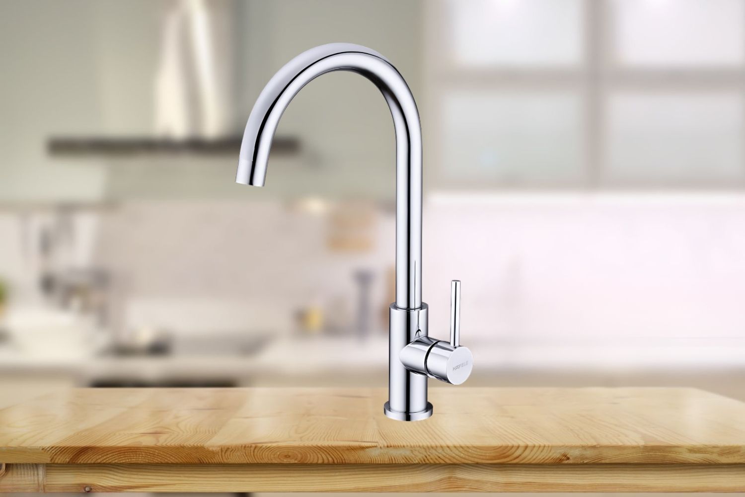 Vòi rửa bát Hafele HT21-CC1F245C 577.55.270 trang bị vòi lọc chống văng hiệu quả