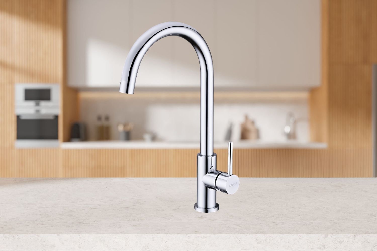 Vòi rửa bát Hafele HT21-CC1F245C 577.55.270 thiết kế tay gạt dạng que hiện đại