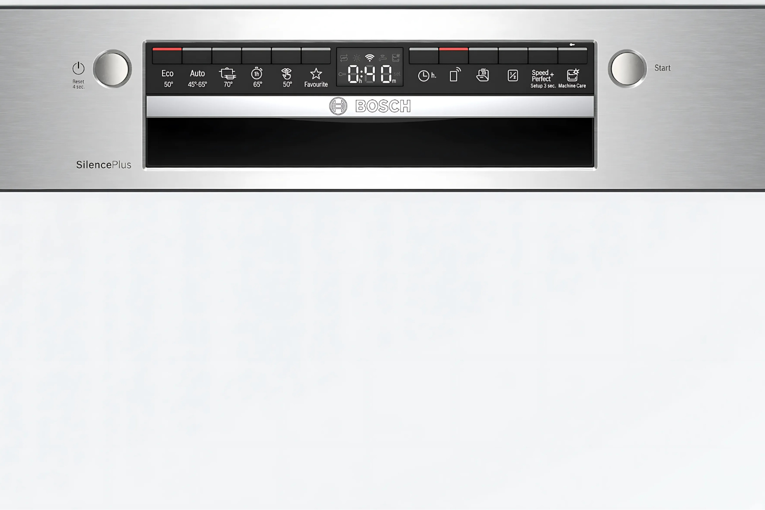 Máy rửa bát Bosch SMI4ECS14E Series 4 tích hợp nhiều chương trình rửa đa dạng tiện lợi