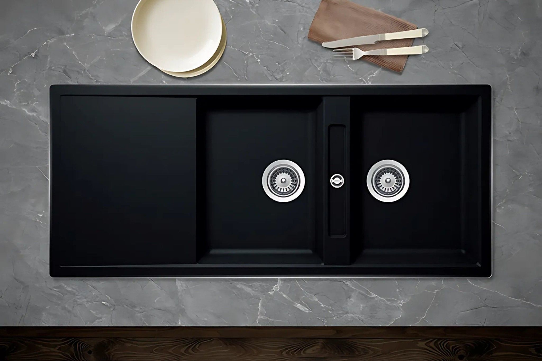 Hafele HS20-GKD2S80 570.33.330 được chế tác với đá Granite