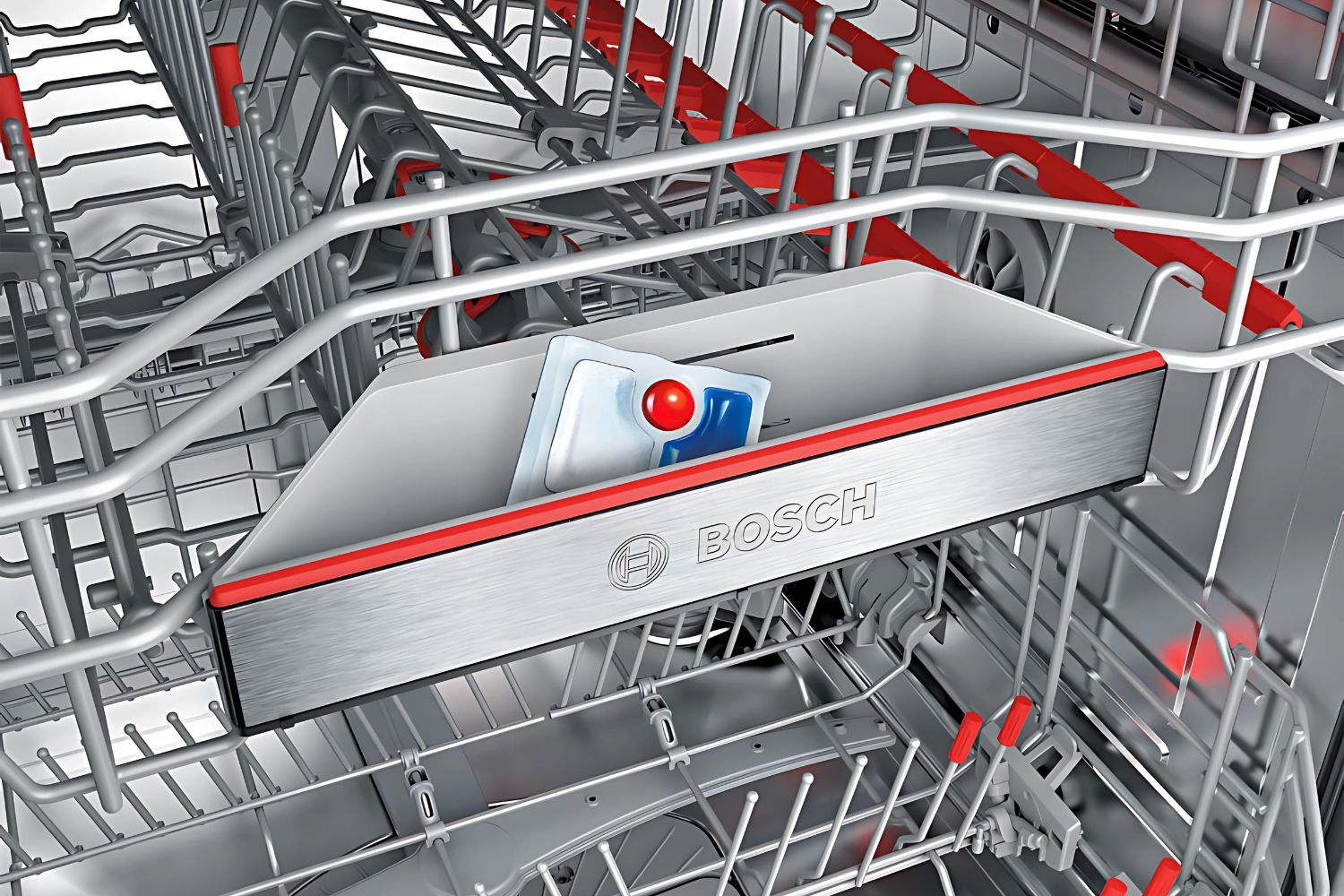 Chức năng DosageAssist tối hưu chất tẩy rửa trong khoang máy vượt trội