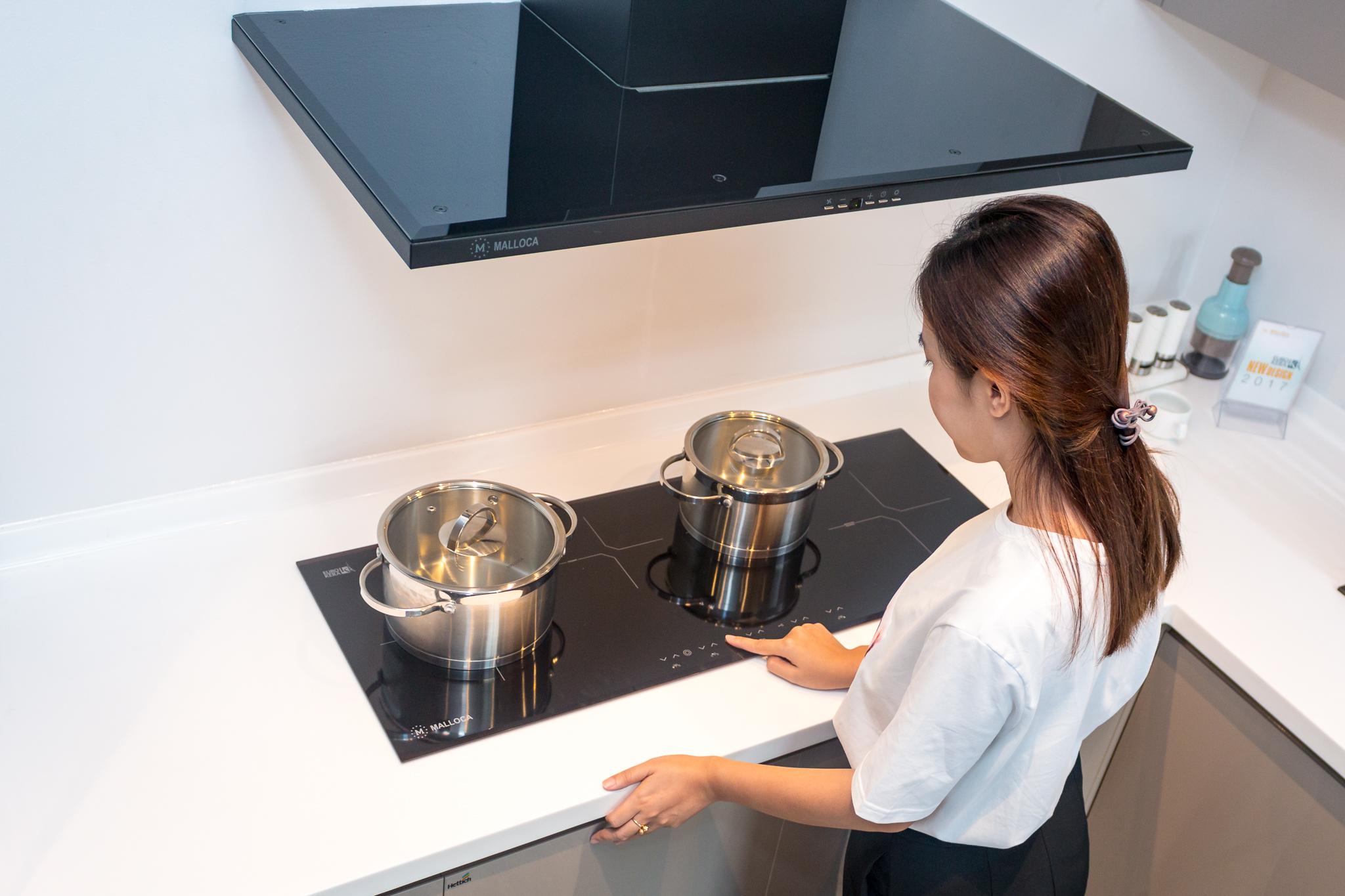 Công suất hút tối đa 750 m3/h, độ ồn thấp