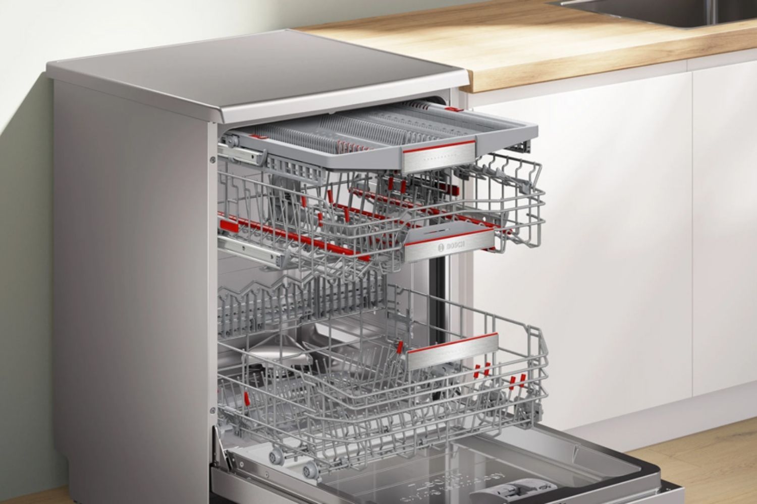 Chọn lựa máy rửa bát độc lập có khoang rửa rộng rãi, sức chứa lớn