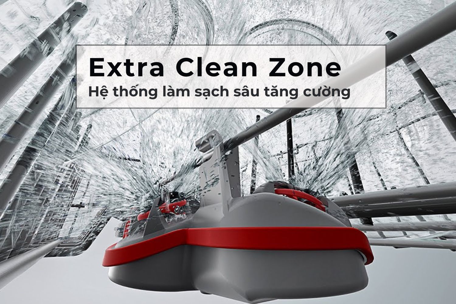 Dòng Series 8 được trang bị khả năng làm sạch sâu (Extra Clean Zone)