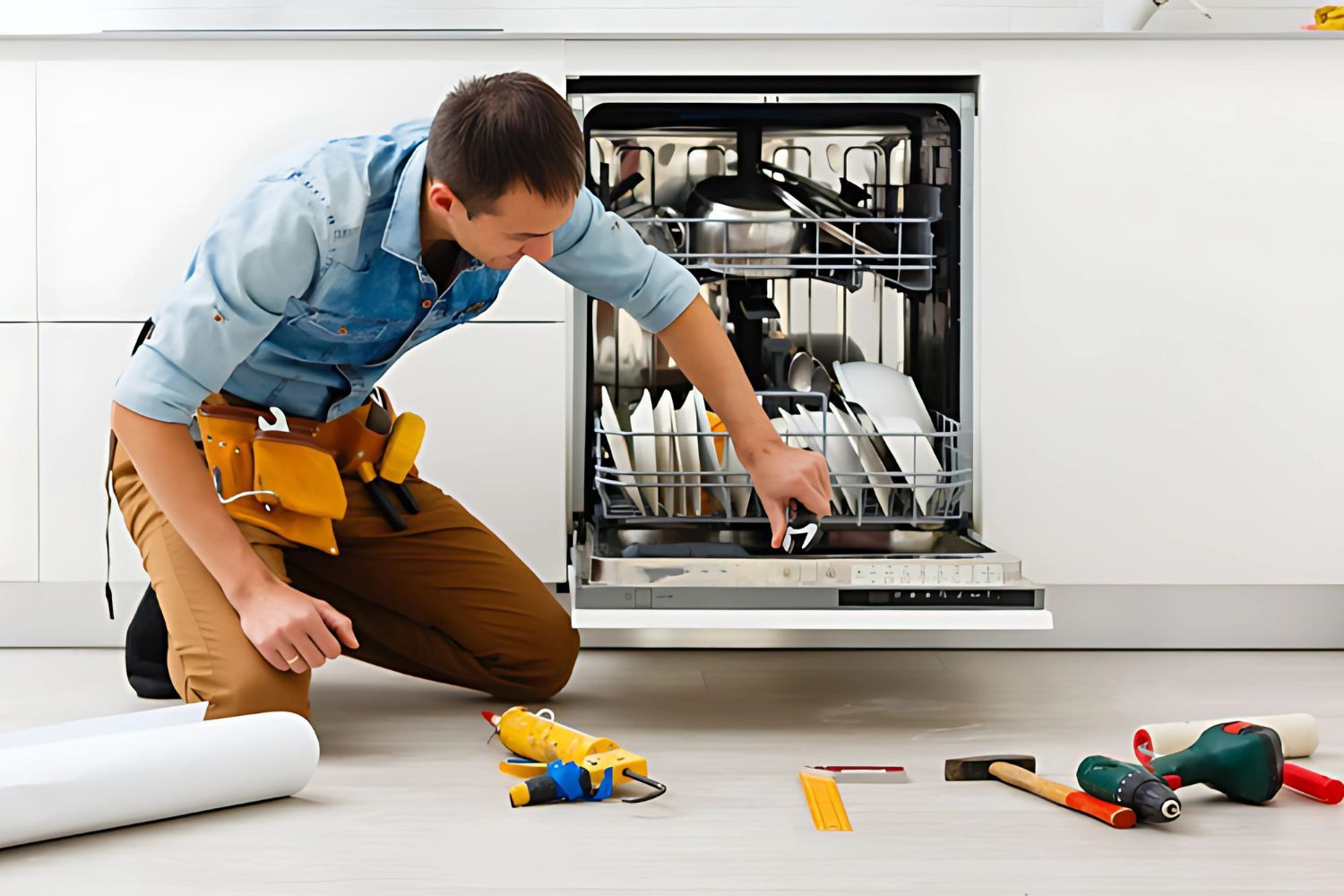 Kiểm tra nguồn điện - nước kỹ lưỡng trước khi lắp đặt máy