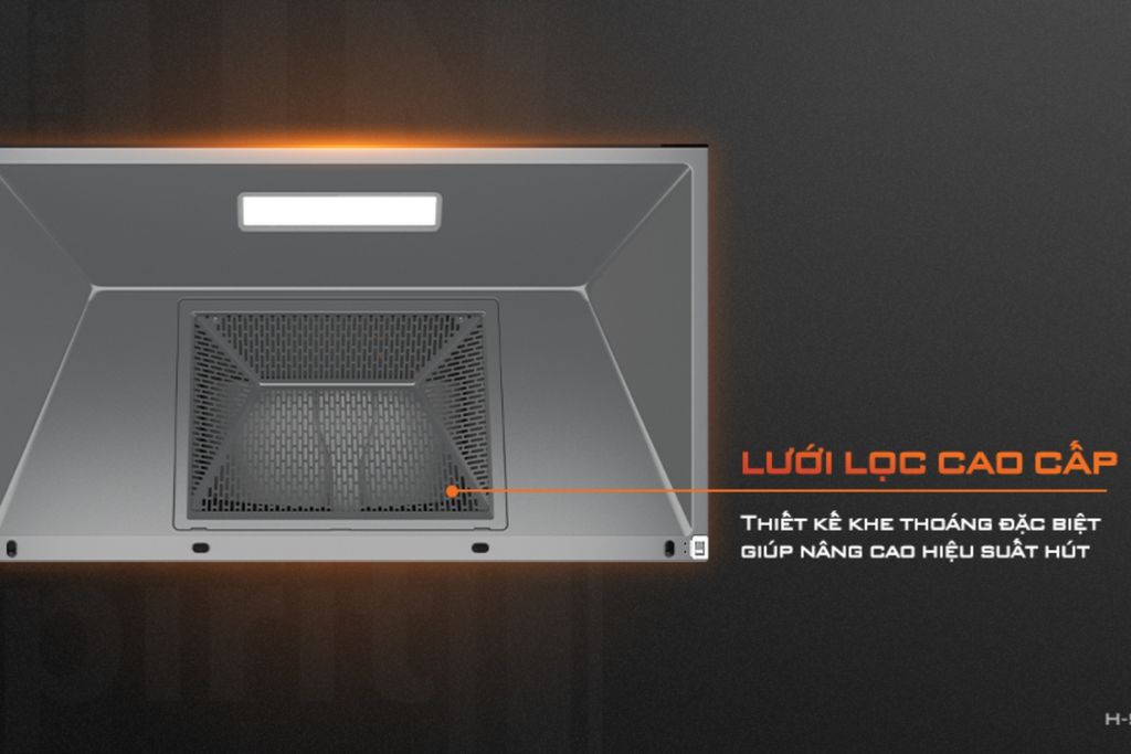 Máy hút khói Junger được làm từ chất liệu cao cấp bền bỉ