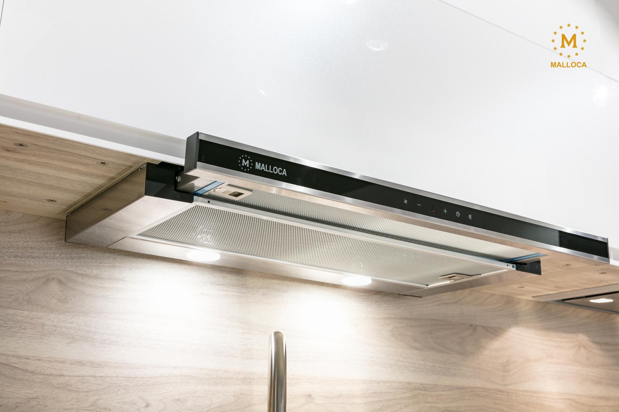 Máy hút mùi âm tủ Malloca