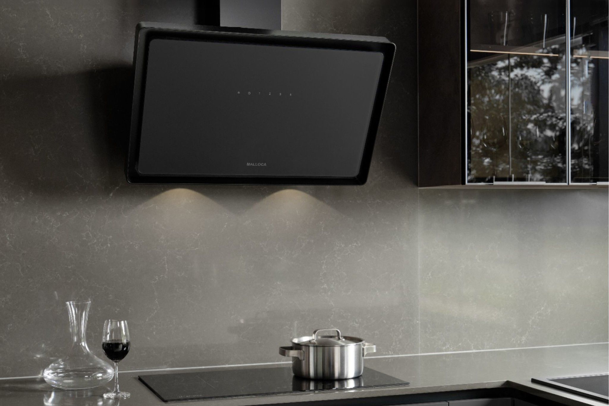 Malloca TIME K-153MB chiếu sáng bằng hệ thống 2 bóng đèn LED