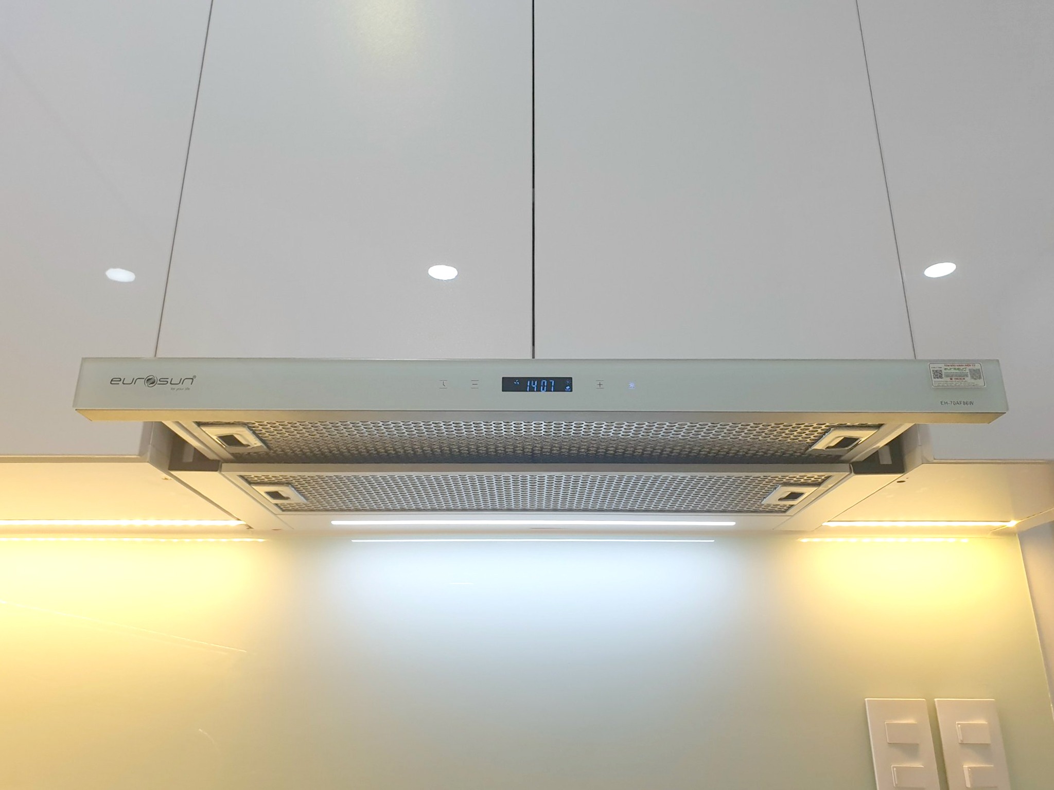 Máy hút mùi âm tủ Eurosun