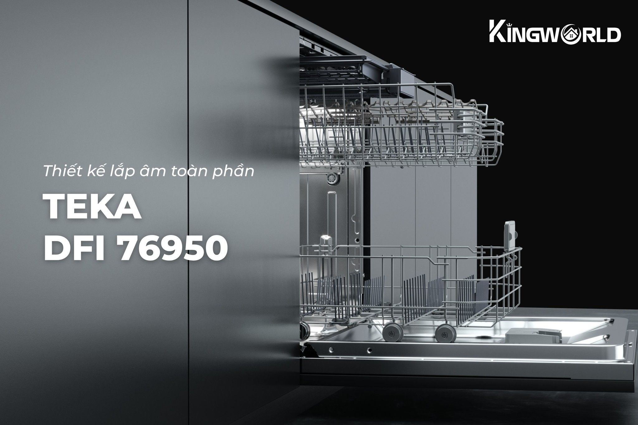 Teka DFI 76950 thiết kế lắp âm toàn phần hiện đại